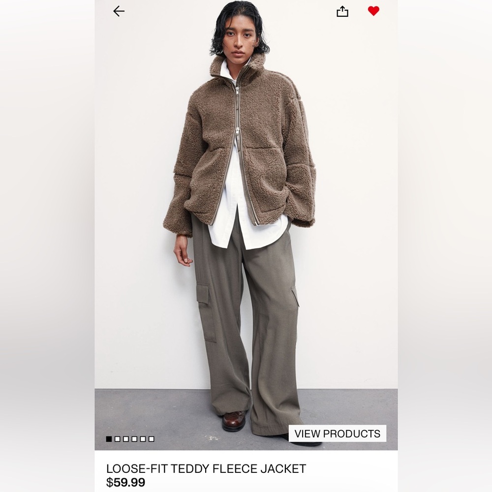 Oversized Shepherd jacket